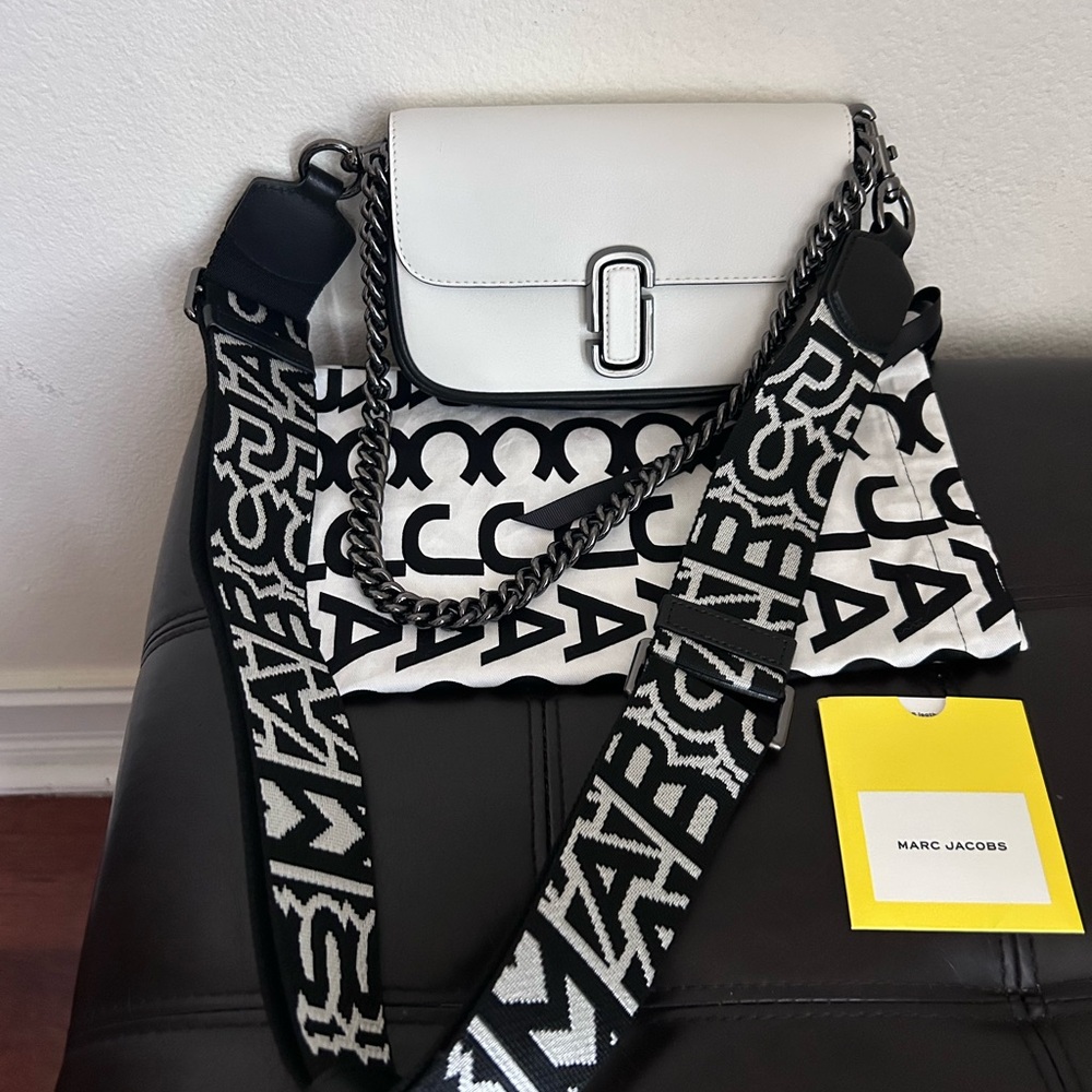 NWOT Marc Jacobs The J Mini Leather Colorblock Handbag - Picture 14 of 17